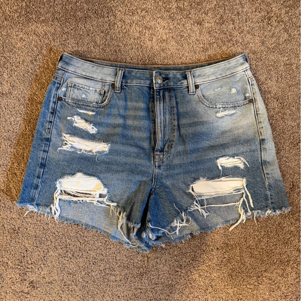 American Eagle Distressed Denim Shorts
